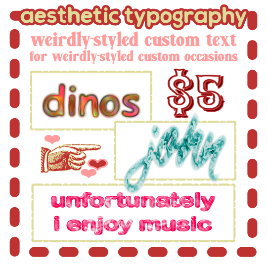 AESTHETIC TYPOGRAPHY